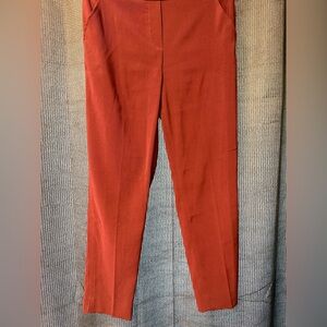 Elegant Burgundy Women's Pants